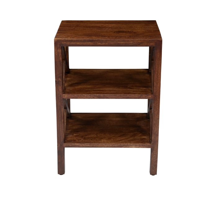 Jofran Furniture Global Archive Chestnut X Side Accent Table JFN-1730-34