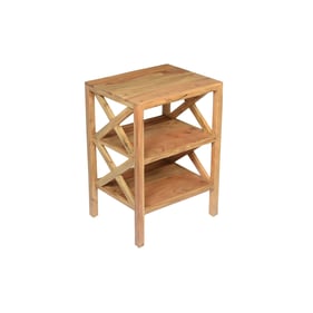 Jofran Furniture Global Archive Natural X Side Accent Table