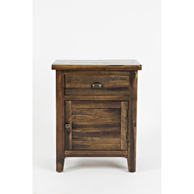 Jofran Furniture Artisans Craft Dakota Oak Accent Table