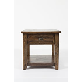 Jofran Furniture Artisans Craft Dakota Oak End Table