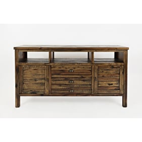 Jofran Furniture Artisans Craft Dakota Oak 60 Inch Media Console