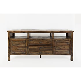 Jofran Furniture Artisans Craft Dakota Oak 70 Inch Media Console