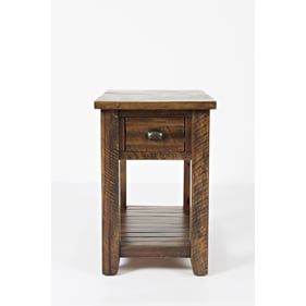 Jofran Furniture Artisans Craft Dakota Oak Chairside Table