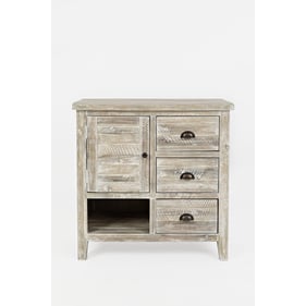 Jofran Furniture Artisans Craft Washed Grey Accent Chest