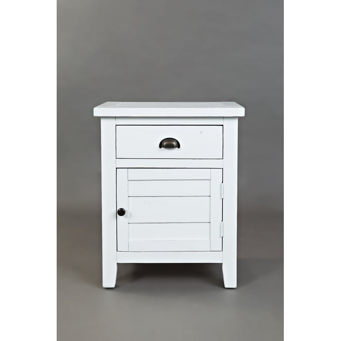 Jofran Furniture Artisans Craft Weathered White Accent Table JFN-1744-20