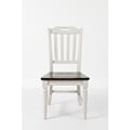 Orchard Park Farmhouse Solid Rubberwood Slatback Chair (Set of 2)