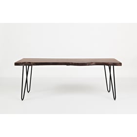 Jofran Furniture Natures Edge Chestnut 48 Inch Bench