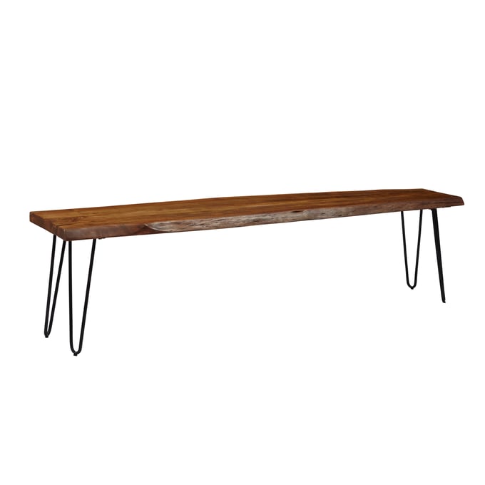 Jofran Furniture Natures Edge Chestnut 70 Inch Bench JFN-1781-70KD