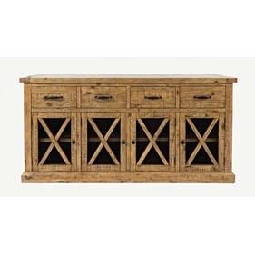 Jofran Furniture Telluride Gold 4 Drawers Server