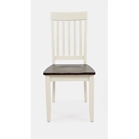 2 Jofran Furniture Decatur Lane White Dining Chairs