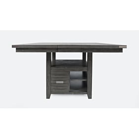 Jofran Furniture Altamonte Brushed Grey Square Counter Height Table