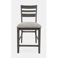 Altamonte Contemporary Ladderback Upholstered Counter Stool (Set of 2)