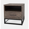 East Hampton Distressed Acacia End Table