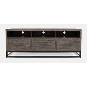 Jofran Furniture East Hampton Distressed Grey Media Unit