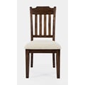 Bakersfield Mission Style Slatback Solid Acacia Dining Chair (Set of 2)