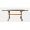 Carlyle Crossing Modern Rustic Solid Pine Counter Height 78