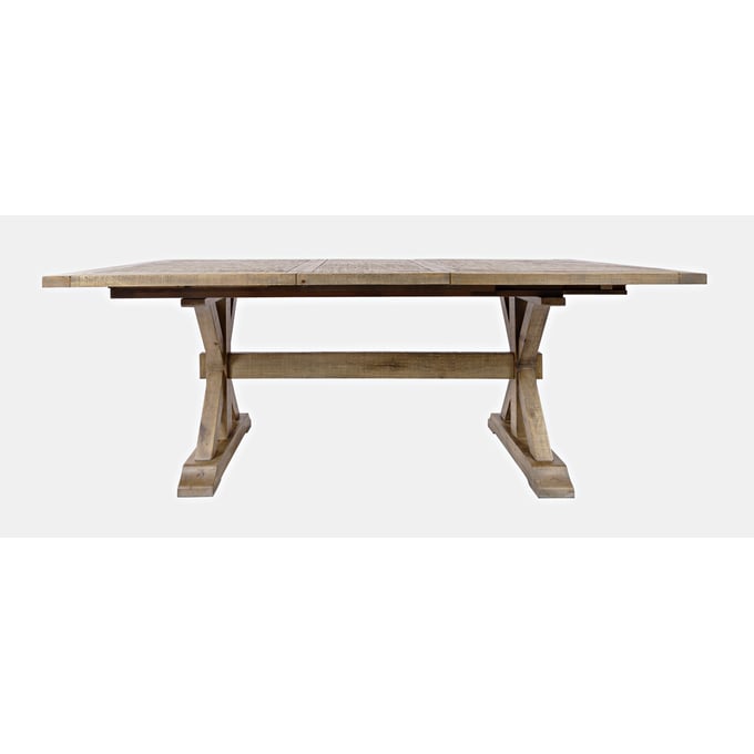 Jofran Furniture Carlyle Crossing Distressed Medium Brown Extension Dining Table JFN-1921-78DNGKT