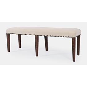 Jofran Furniture Fairview Oak Backless Dining Bench