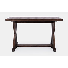 Jofran Furniture Fairview Oak Sofa Console Table