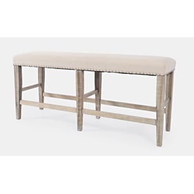 Jofran Furniture Fairview Ash Backless Counter Height Bench