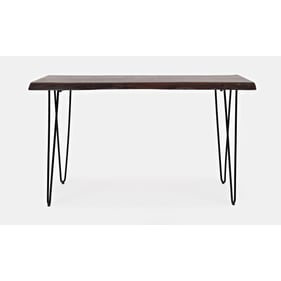 Jofran Furniture Natures Edge Slate Solid Acacia 50 Inch Sofa Console Table