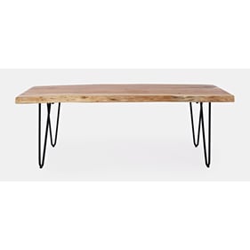 Jofran Furniture Natures Edge Natural 48 Inch Bench