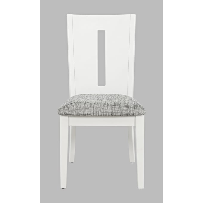 2 Jofran Furniture Urban Icon White Dining Chairs JFN-2003-390KD