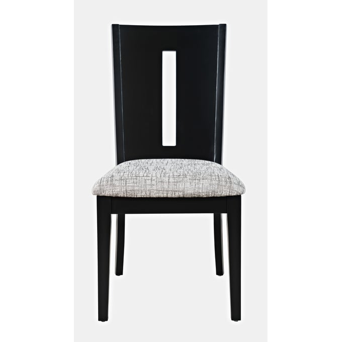 2 Jofran Furniture Urban Icon Black Dining Chairs JFN-2004-390KD