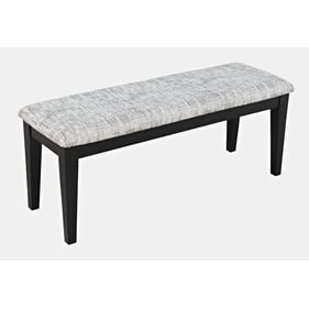 Jofran Furniture Urban Icon Black Dining Bench