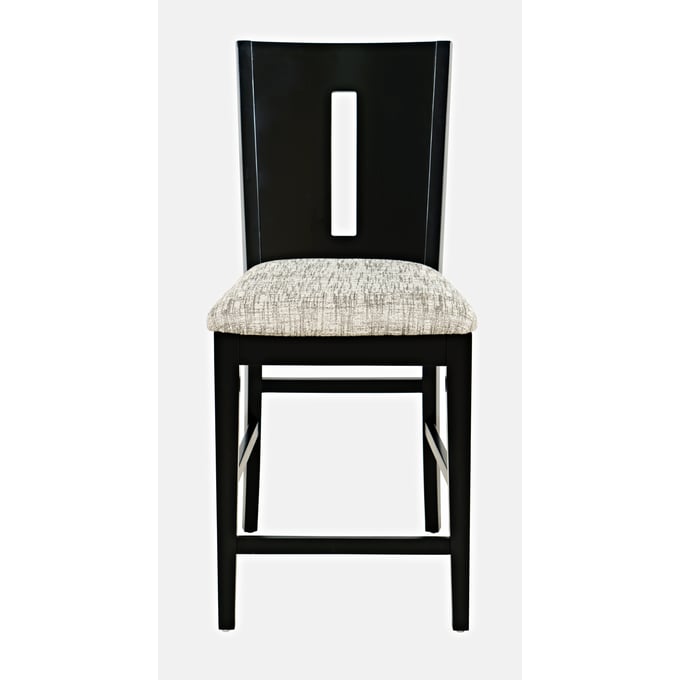 2 Jofran Furniture Urban Icon Black Counter Height Stools JFN-2004-BS410KD