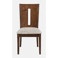 Urban Icon Contemporary Slotback Upholstered Dining Chair (Set of 2)