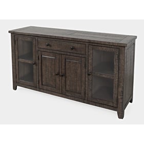 Jofran Furniture Willow Creek Distressed Brown Sideboard Server