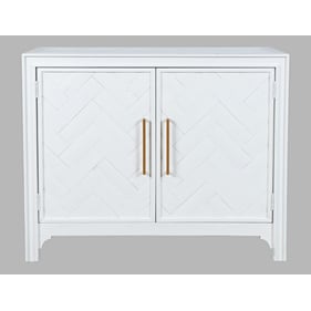 Jofran Furniture Gramercy Blanc 2 Door Accent Chest