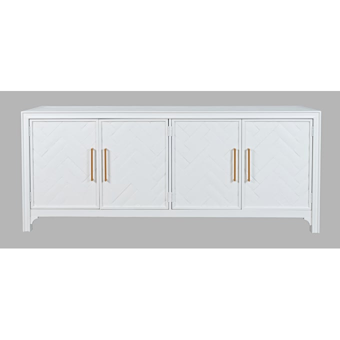 Jofran Furniture Gramercy Blanc 4 Door Accent Cabinet JFN-2056-79