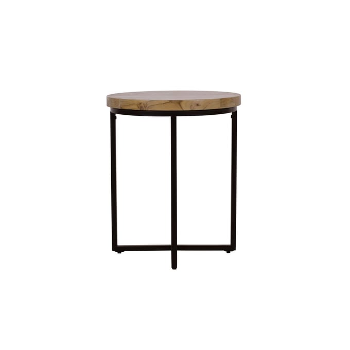 Jofran Furniture Ames Natural Round End Table JFN-2058-6