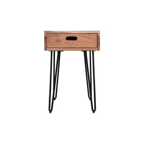 Jofran Furniture Rollins Natural Side Table