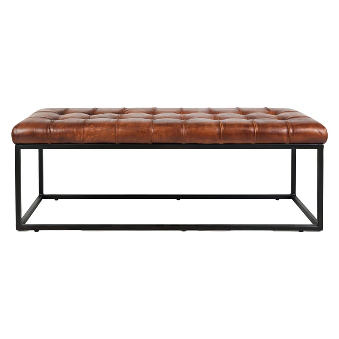 Jofran Furniture Global Archive Saddle Brown 50 Inch Ottoman Bench JFN-21-7650