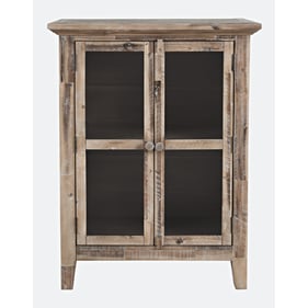 Jofran Furniture Rustic Shores Grey Wash 32 Inch Accent Cabinet