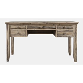 Jofran Furniture Rustic Shores Grey Wash Charging Desk