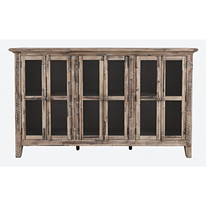 Jofran Furniture Rustic Shores Grey Wash 70 Inch Accent Cabinet JFN-2125-70