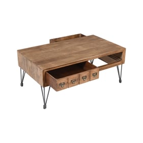 Jofran Furniture American Vintage Medium Brown Coffee Table