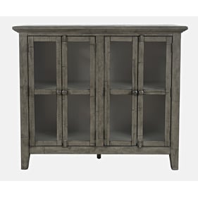 Jofran Furniture Rustic Shores Stone 48 Inch Accent Cabinet