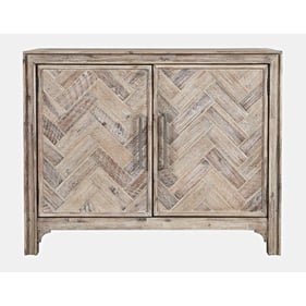 Jofran Furniture Gramercy Grey Wash 2 Door Accent Chest