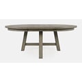 Telluride Contemporary Rustic Farmhouse Round to Oval Dining Table