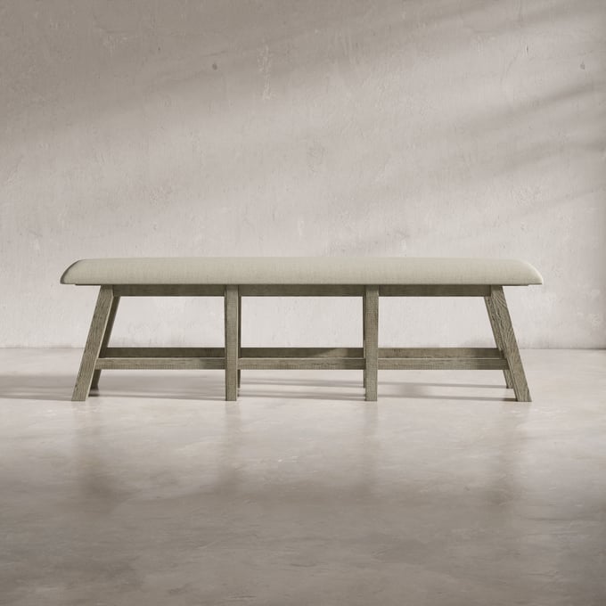 Jofran Furniture Telluride Driftwood Grey 85 Inch Counter Height Bench JFN-2231-BS85KD