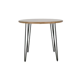 Jofran Furniture Brennan Golden 42 Inch Round Dining Table