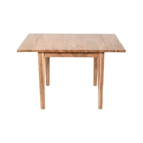 Jofran Furniture Colby Natural 48 Inch Dropleaf Dining Table