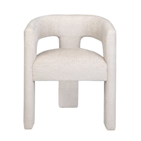 Jofran Furniture Gwen Natural Upholstered Sculpture Armchair