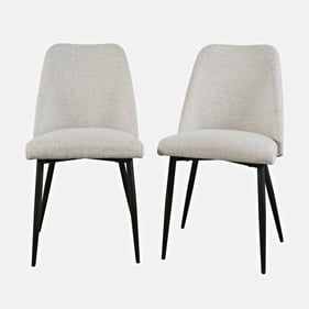 2 Jofran Furniture Macey Natural Dining Chairs