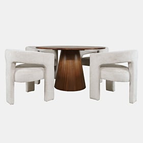 Jofran Furniture Gwen Natural 5pc Dining Set